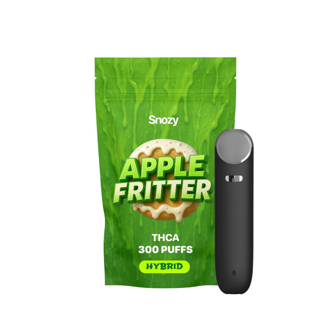 THCA Vape – Apple Fritter - 300 puffs - 80%