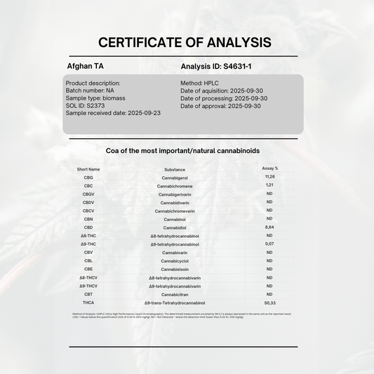 Afghan Hashish 50% THCA | 5g