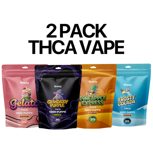 2-pack THCA Vape – Snozy