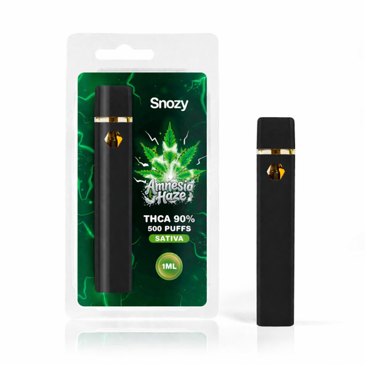 THCA Vape – Amnesia Haze – 1ML – 90%