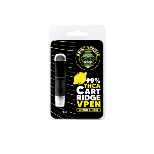 THCA Cartridge – Lemon Cheese 1ml - 99%