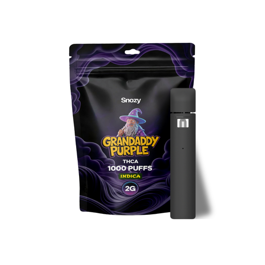 THCA Vape – Grandaddy Purple 2ML - 80%